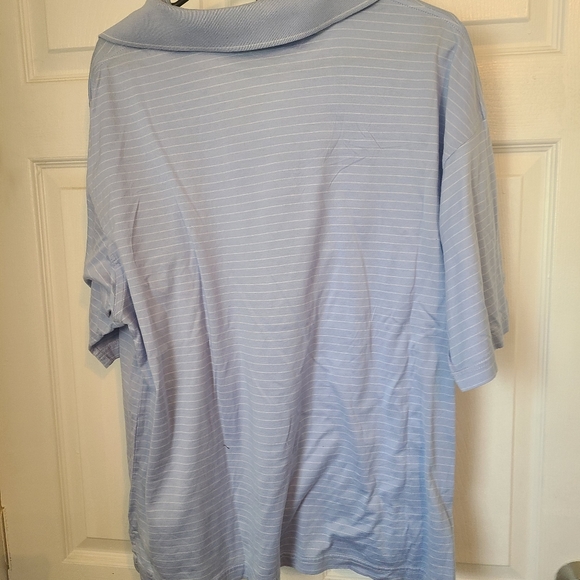 (583) Ping Men's Golf Polo Shirt, Color: Lt. Blue, Size: Large - Picture 4 of 5